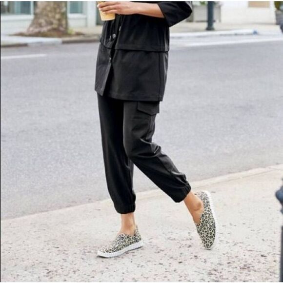 Soft Surroundings Pants - Soft Surroundings go lively ankle jogger L NWT Black